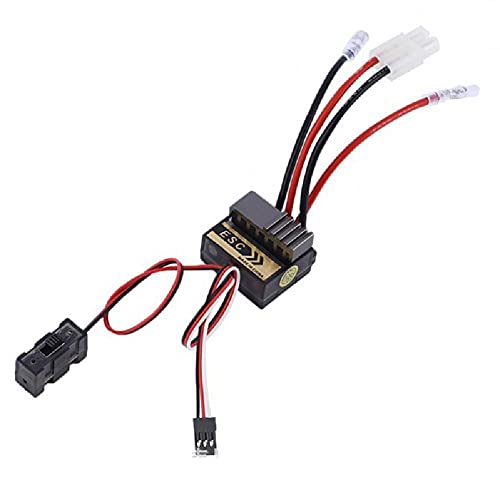 DAGIJIRD RC 320 A Hochspannung, 7,2 V-16 V, wasserdicht, ESC, gebürstet, elektrische Geschwindigkeitskontrolle für RC Auto LKW Boot Modell ohne Bremse / Crawler von DAGIJIRD