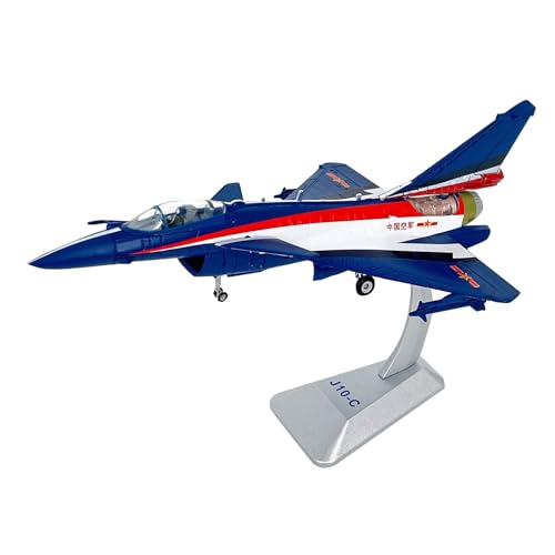 DAGIJIRD Simulation Alloy Aircraft Model 1:100 Alloy Chinese Air Force J-10C Vigorous Dragon Fighter Model von DAGIJIRD