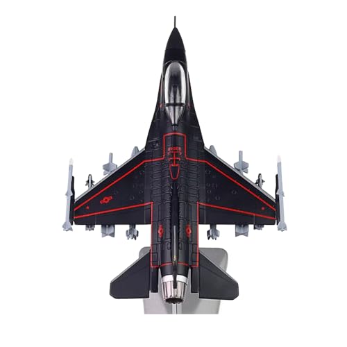 DAGIJIRD Simulation Alloy Aircraft Model 1:100 Alloy US Air Force F-16C Fighting Falcon Fighter Plane Model von DAGIJIRD