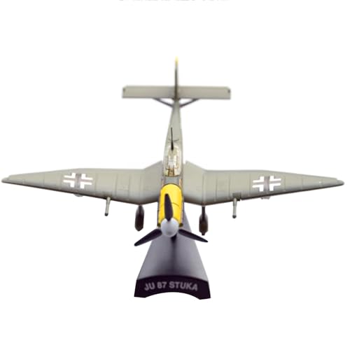 DAGIJIRD Simulation Alloy Aircraft Model 1:110 Alloy WWII Germany Junkers JU-87 Stuka Bomber Plane Model von DAGIJIRD