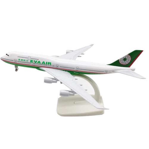 DAGIJIRD Simulation Alloy Aircraft Model 1:350 Alloy Eva Air B747 Airplane Model von DAGIJIRD