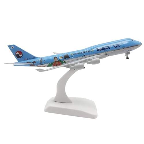 DAGIJIRD Simulation Alloy Aircraft Model 1:350 Alloy Korean Air B747 Airplane Model von DAGIJIRD