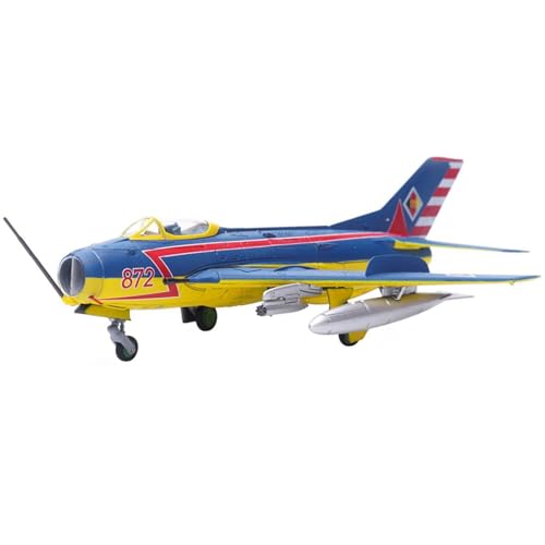 DAGIJIRD Simulation Alloy Aircraft Model 1:72 Alloy East German Air Force MIG-19 Fighter Airplane Model von DAGIJIRD