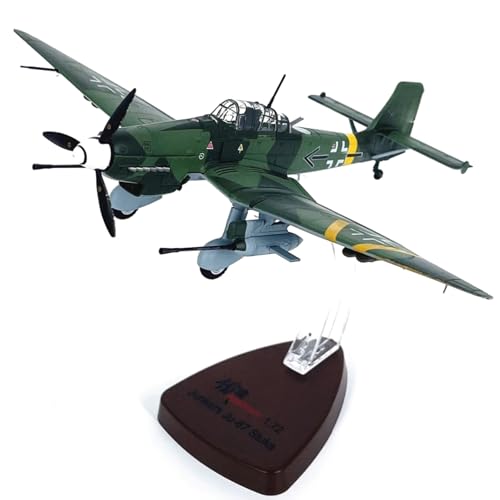 DAGIJIRD Simulation Alloy Aircraft Model 1:72 Alloy German Stuka JU-87G2 Attack Plane Model von DAGIJIRD