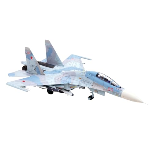 DAGIJIRD Simulation Alloy Aircraft Model 1:72 Alloy Russian Air Force Su-30M2 Fighter Airplane Model von DAGIJIRD