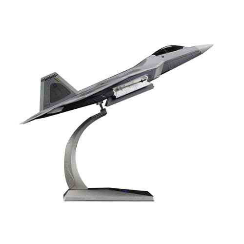 DAGIJIRD Simulation Alloy Aircraft Model 1:72 Alloy US Air Force F-22 Raptor Fighter Plane Model von DAGIJIRD