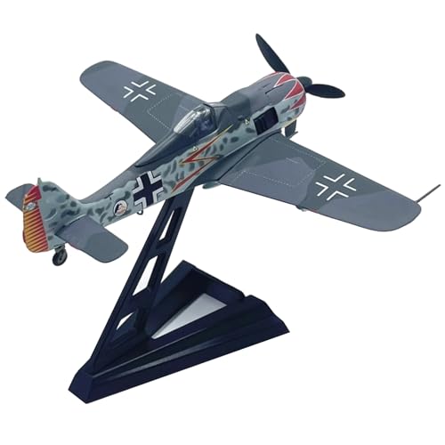 DAGIJIRD Simulation Alloy Aircraft Model 1:72 Alloy WWII German FW-190 Combat A-5 Aircraft Model von DAGIJIRD