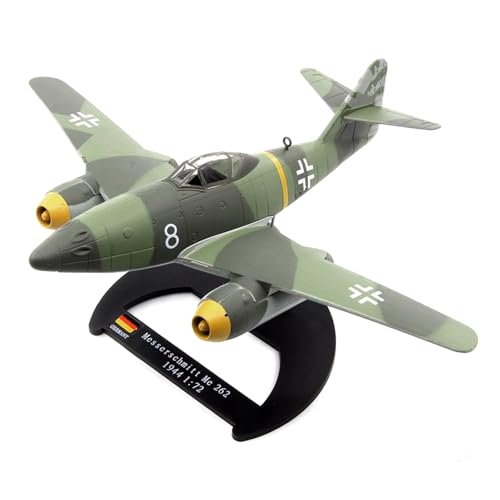 DAGIJIRD Simulation Alloy Aircraft Model 1:72 Alloy WWII German Messerschmitt Me-262 Fighter Plane Model von DAGIJIRD