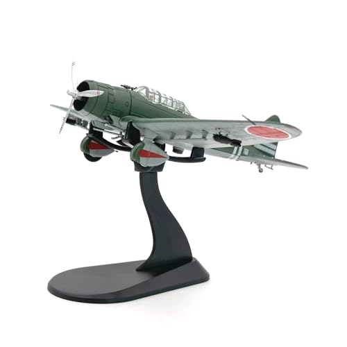 DAGIJIRD Simulation Alloy Aircraft Model 1:72 Alloy WWII Japanese Navy Type 99 Carrier Dive Bomber Plane Model von DAGIJIRD