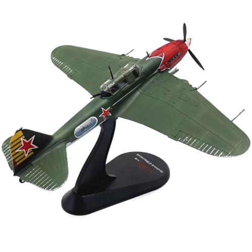 DAGIJIRD Simulation Alloy Aircraft Model 1:72 Alloy WWII Sowjeet Ilyushin IL-2 Shturmovik Attack Aircraft Model von DAGIJIRD