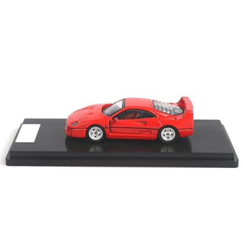 DAGIJIRD Simulation Alloy Car Model 1:64 Alloy F40 Red Vehicle Car Model von DAGIJIRD