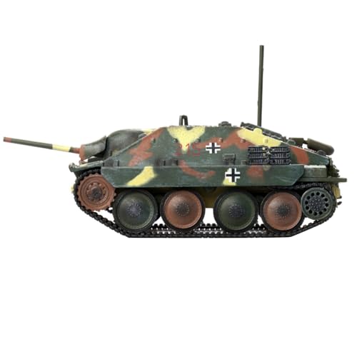 DAGIJIRD Simulation Alloy Panzer Fahrzeug Modell 1:72 WWII Bundeswehr Sd.Kfz.138/2 Hetzer Panzermodell von DAGIJIRD