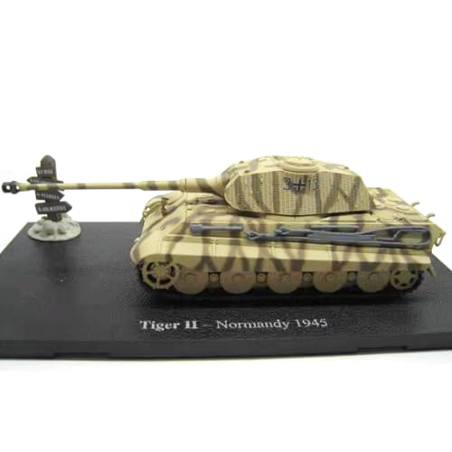 DAGIJIRD Simulation Panzer Fahrzeug Modell 1:72 Legierung WWII Normandie Bundeswehr König Tiger Schwere Panzer Modell von DAGIJIRD