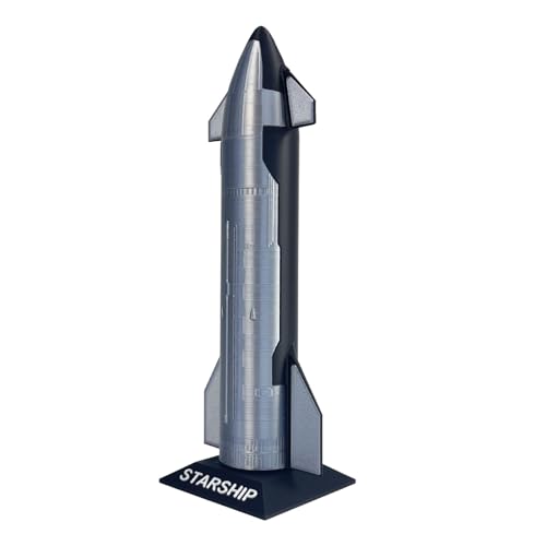 DAGIJIRD Simulation Rakete Modell 1:240 S24 Falcon Heavy Dragon Raumschiff Modell von DAGIJIRD