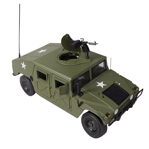 DAGIJIRD Simulationsgepanzertes Fahrzeugmodell 1:18 aus Legierung Hmmwv Schlachtfeldfahrzeug Modell von DAGIJIRD