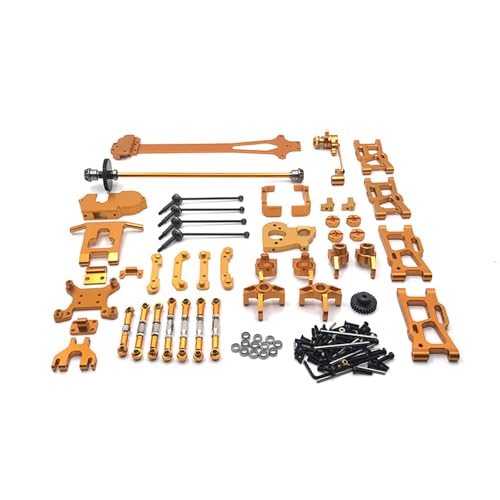 DAGIJIRD Upgrade Kit für Wltoys 124016 124017 124018 124019 1/12 RC Auto, Ersatz Metall Full Set RC Teile von DAGIJIRD