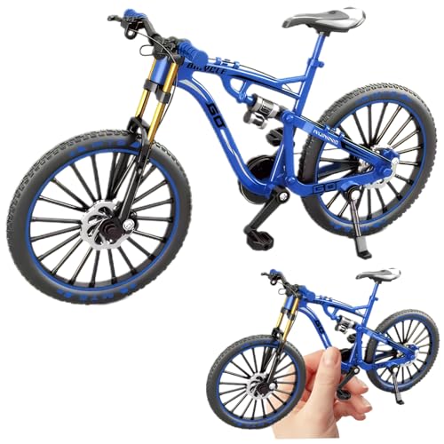 DAGLLGEW Fingerrad 1: 8-Skalen-Simulationslegierung Finger BMX Spielzeug Interactive Mini BMX Bike mit beweglicher Teil Faltbarer Fahrrad mit schockabsorbierender Dekoration für Kinder und Sammler von DAGLLGEW