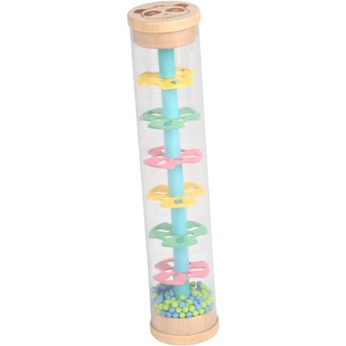 DAGLLGEW Regentrop Sound Spielzeuginstrument Plastik Rainbow Hourglass Regenmacher Kinder Sound Spielzeug von DAGLLGEW