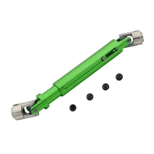 1 Pcs Aluminium Antriebswelle Joint CVD Teile 103-150mm for Axial SCX10 AX10 for Tamiya CC01 D90 RC4WD TF2 1/10 RC Rock Crawler(Green) von DAIHAOEE