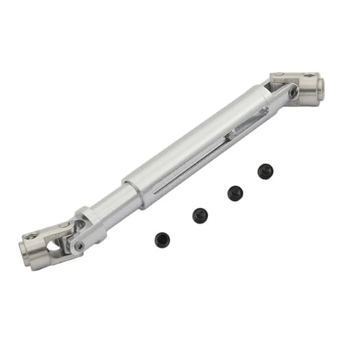 1 Pcs Aluminium Antriebswelle Joint CVD Teile 103-150mm for Axial SCX10 AX10 for Tamiya CC01 D90 RC4WD TF2 1/10 RC Rock Crawler(Silver) von DAIHAOEE