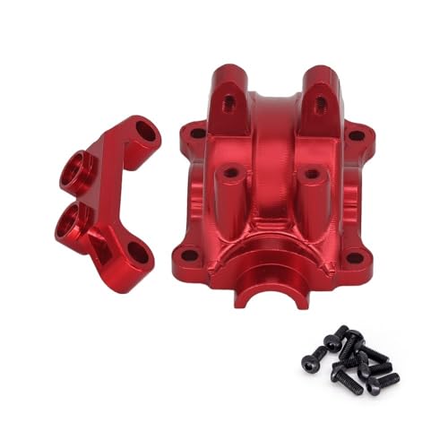 Aluminum Front or Rear Differential Gearbox Cover and Upper Arm Mount Arm Stabilizer for Tamiya TT02 Upgrade Kit(Blauw) von DAIHAOEE