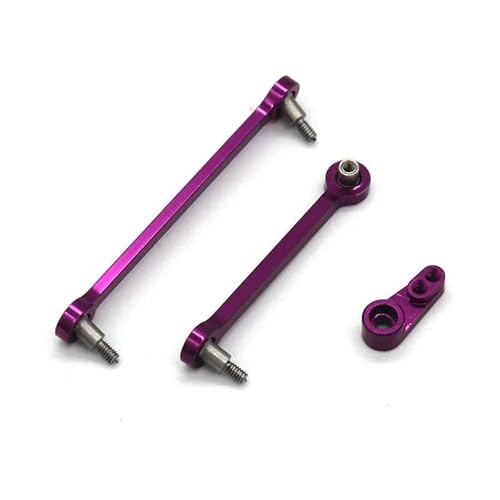 DAIHAOEE 284131 284010 284161 k989 k969 1/28 ferngesteuertes Autozubehör Lenkstange for WLtoys(Purple) von DAIHAOEE