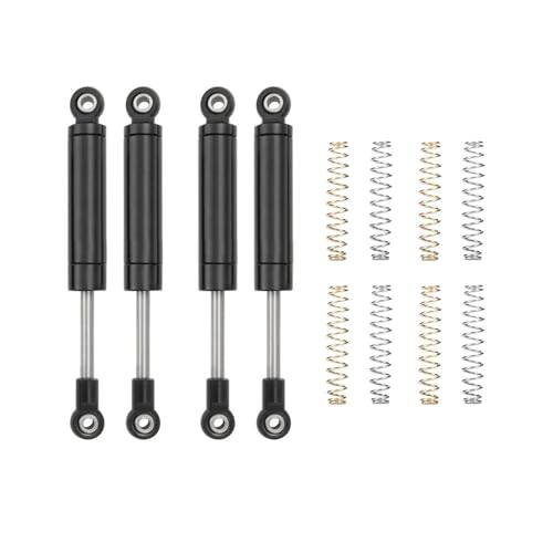 DAIHAOEE 4Pcs Metall Stoßdämpfer 80/90/100/110/120mm Öl Dämpfer for 1/10 Axial SCX10 90046 TRX4 TRX6 D90 D110 RC Crawler Auto(80mm 4pcs) von DAIHAOEE