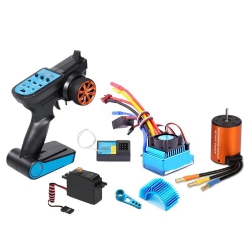 DAIHAOEE Bürstenlosen Upgrade Kit Motor Esc Empfänger Fernbedienung Servo Set for Wltoys 12428 Rc Auto Ersatzteile von DAIHAOEE