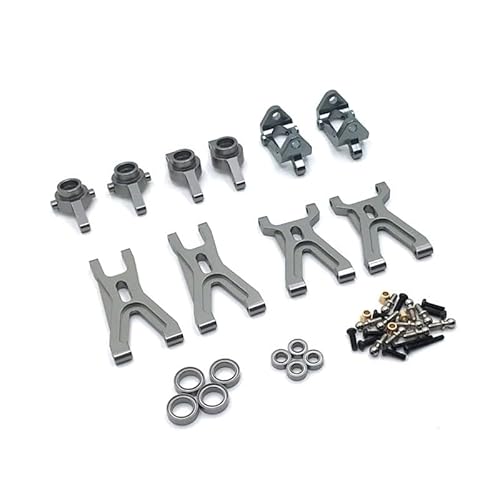 DAIHAOEE Geeignet for WLtoys 184011 A949 A959 A969 A979 K929 RC Autozubehör Metall Upgrade Kit(Titanium) von DAIHAOEE