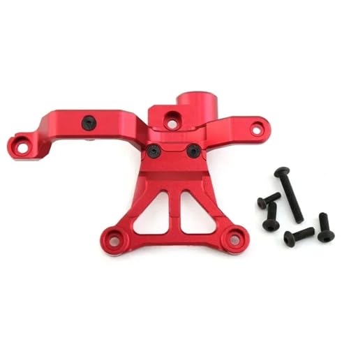 DAIHAOEE Metall Lenkung Bellcrank Unterstützung 7746 for Trxs 1/5 X-Maxx for Xmaxx RC Monster Truck Upgrade Teile Zubehör(Rood) von DAIHAOEE