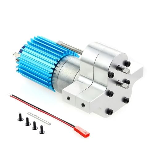 DAIHAOEE Metall-Transfergetriebe mit 370-Bürstenmotor for WPL B14 B16 B24 B36 C14 C24 Q60 for MN D90 MN99S MN91 Geschwindigkeitsänderung verbessert(White) von DAIHAOEE