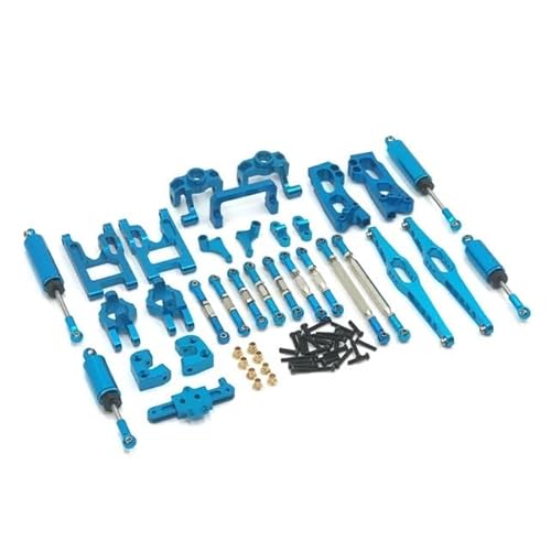 DAIHAOEE Metall-Upgrade-Schwingenarm-Lenkbecher-Stoßdämpfer, 13-teiliges Set for WLtoys 12427 12428 12423 FY01 FY02 FY03 RC-Autoteile von DAIHAOEE