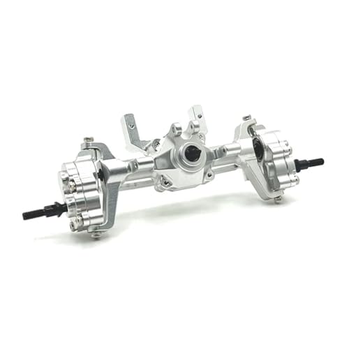 DAIHAOEE Verwendet for FMS 1/24 FCX24 for Xiaoqi Brecher for Chevrolet K5 RC Auto Teile Vordere Und Hintere Tür Brücke Montage(Front axle Silver) von DAIHAOEE