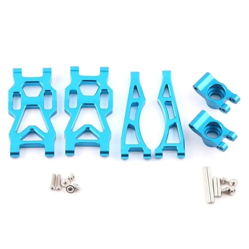 DAIHAOEE for 1/16 SCY for JJRC SG116 MAX SG116 PRO Modell Aluminium Legierung Upgrade Teile Kit RC Auto OP Zubehör Crawler LKW ​​Buggy(3 PCS-Blue) von DAIHAOEE