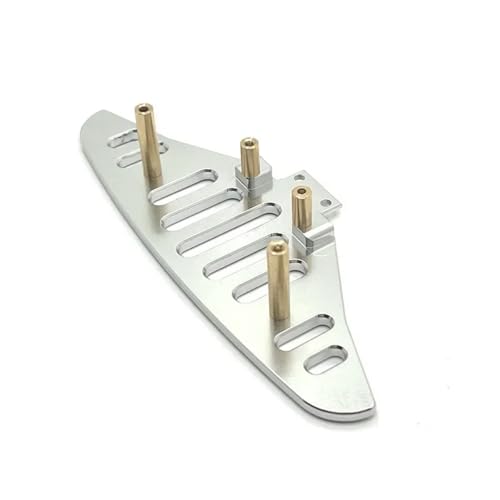 DAIHAOEE for MJX 1/14 14301 14302 14303 RC Auto Upgrade Teile Front Stoßstange Bar Kit(Silver) von DAIHAOEE