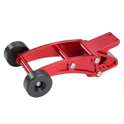 DAIHAOEE for MJX for Hyper Go 14210 14209 H14BM Metall-Wheelie-Bar, einstellbar for bürstenloses Hochgeschwindigkeits-RC-Fernbedienungsauto 1/14 Upgrades 14120(Rood) von DAIHAOEE