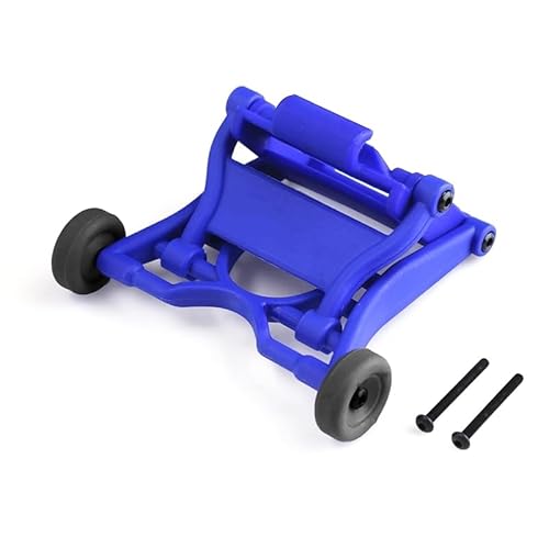 Wheelie Bar 4975 for 1/10 for Traxxas for T-Maxx for E-Maxx RC Auto Upgrade Teile for Sapre Zubehör(Blauw) von DAIHAOEE