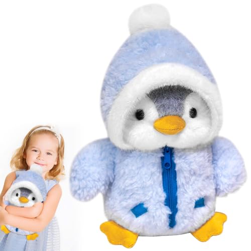DAJASD Pinguin Kuscheltier, 25 cm Kuscheltier Pinguin, Pudgy Penguins Plush, Pinguin Stofftier Plüschtier mit Hut, Pinguin Puppe zum Kuscheln & Spielen, Geschenke für Jungen Mädchen Kinder DAJASD Pinguin Kuscheltier, 25 cm Kuscheltier Pinguin, Pudgy Penguins Plush, Pinguin Stofftier Plüschtier mit Hut, Pinguin Puppe zum Kuscheln & Spielen, Geschenke für Jungen Mädchen Kinder von DAJASD
