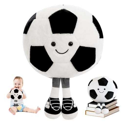 DAJASD Plüsch Fußball Spielzeug, 25cm Plüsch Football, Fußball Plüschtier Spielzeug, Fußballkissen Plüschtier, Fußball Plüschkissen, Fussball Geschenke Jungen Für Fußball Liebhaber und Jungen Mädchen DAJASD Plüsch Fußball Spielzeug, 25cm Plüsch Football, Fußball Plüschtier Spielzeug, Fußballkissen Plüschtier, Fußball Plüschkissen, Fussball Geschenke Jungen Für Fußball Liebhaber und Jungen Mädchen von DAJASD