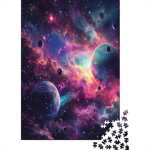 A Sky Full of Galaxien Puzzle 1000 Teile Erwachsener Kniffel Spaß Für Die Ganze Familie - Abwechslungsreiche 1000 Puzzleteilige Motive Puzzlespiel Erwachsene, Puzzel 1000pcs (75x50cm) von DAKINCHERRY