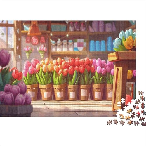 Candy Store 300 Teile Puzzle Puzzle Für Erwachsene Kinder Lernspiel Small Town Leisure Time Für Erwachsenen Ab 14 Jahren Impossible Puzzle 300pcs (40x28cm) von DAKINCHERRY