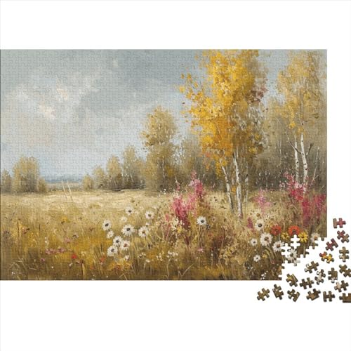 Coniferous Forest 300 Teile Puzzle Premium Quality Puzzle Familien-Puzzlespiel Familienspaß Impossible Puzzle 300pcs (40x28cm) von DAKINCHERRY