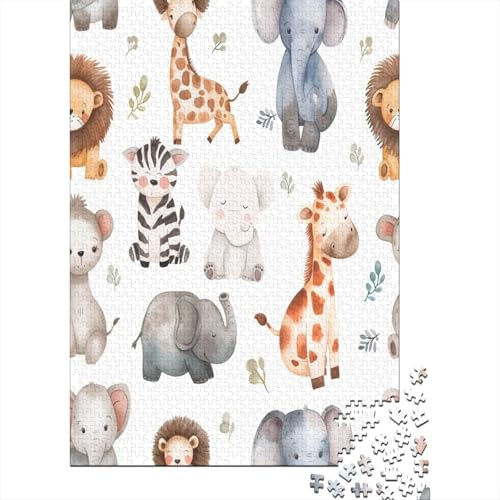 Giraffe Puzzlespiel 1000 Teile Puzzles Für Erwachsene Lernspiel Herausforderung Spielzeug 1000 Teile Puzzles Für Erwachsene Kinder Erwachsenen Puzzlespiel Puzzel 1000pcs (75x50cm) von DAKINCHERRY