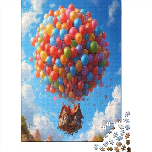 Heißluftballon Puzzlespiel 1000 Teile Erwachsene -Puzzle 1000 Stück Spiel Puzzles Für Erwachsene Kinder Puzzle Erwachsenen Puzzlespiel Puzzel 1000pcs (75x50cm) von DAKINCHERRY