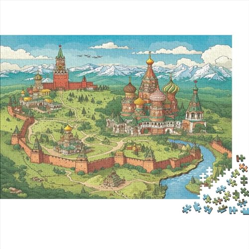 Labyrinth 300 Teile Puzzle Spielzeug Geschenk Familien-Puzzlespiel Wizarding World Familienspaß Impossible Puzzle 300pcs (40x28cm) von DAKINCHERRY