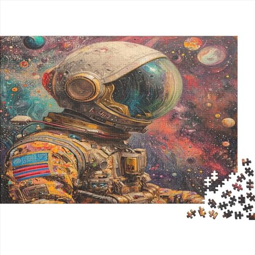 Planetary Universe 1000 Teile Puzzle Spielzeug Geschenk Geschicklichkeitsspiel Astronauts in The Universe Familienspaß Impossible Puzzle 1000pcs (75x50cm) von DAKINCHERRY