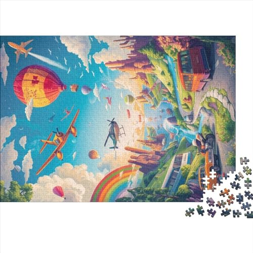 Road Trip 1000 Teile Puzzle Premium Quality Puzzle Kinder Lernspiel Festival Celebration Familienspaß Impossible Puzzle 1000pcs (75x50cm) von DAKINCHERRY