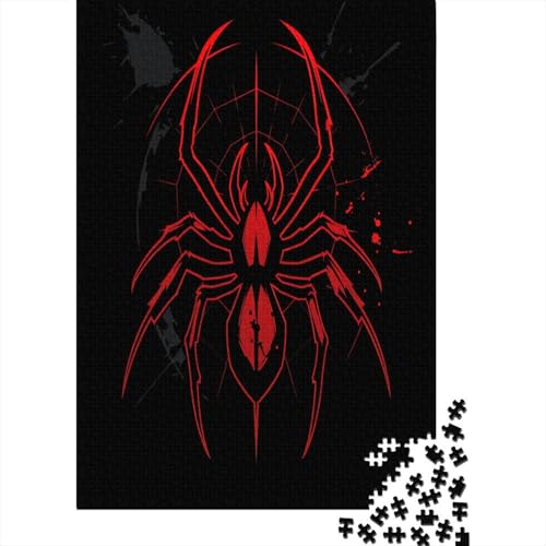 Spinne Puzzle 1000 Teile,Puzzle Für Erwachsene, Impossible Puzzle, GesKükenlichkeitsspiel Für Die Ganze Familie,Puzzle Farbenfrohes,Puzzle-Geschenk,RaumdekoRatteion Puzzel 1000pcs (75x50cm) von DAKINCHERRY