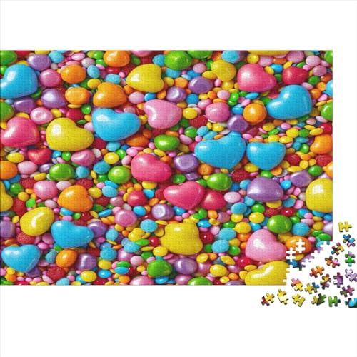 Süßigkeiten 1000 Stück Puzzle Für 1000 Stück Puzzle Für -Crazy Süßigkeiten-1000 Stück Puzzle Große Puzzles Kinder Lernspiel Spielzeug Geschenk Für Die Wanddekoration Puzzel 1000pcs (75x50cm) von DAKINCHERRY