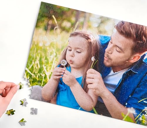 Personalisierte Puzzles,Individuelle Puzzles,70/120/300/500/1000/1500,Foto-Puzzle Personalisiert von DALUOHAOFAN